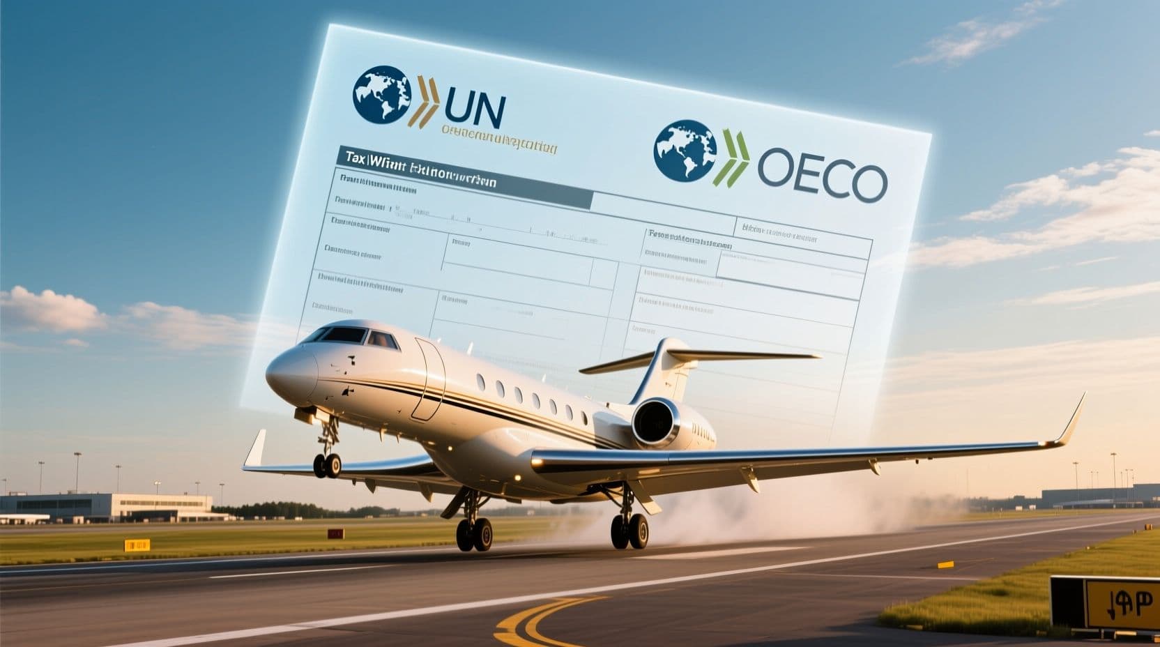 UN Plan to Tax Jet-Setters Takes Flight as OECD Issues Mixed Signals