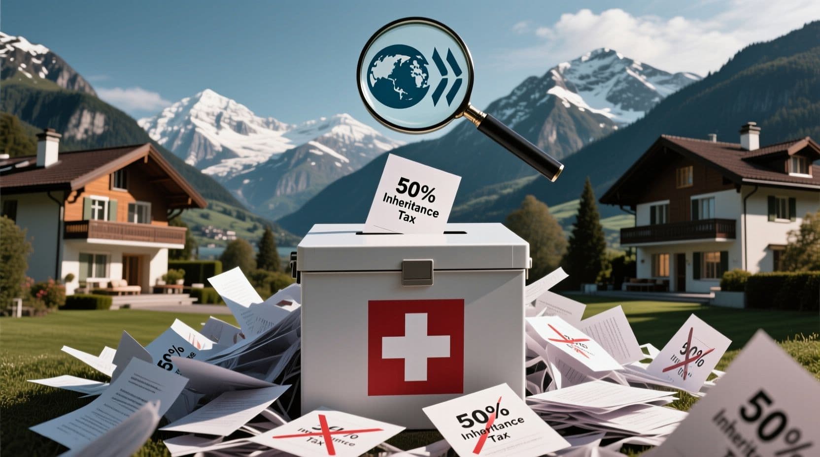 Swiss Voters Slam 50% Inheritance Tax, OECD Widens Transparency Net