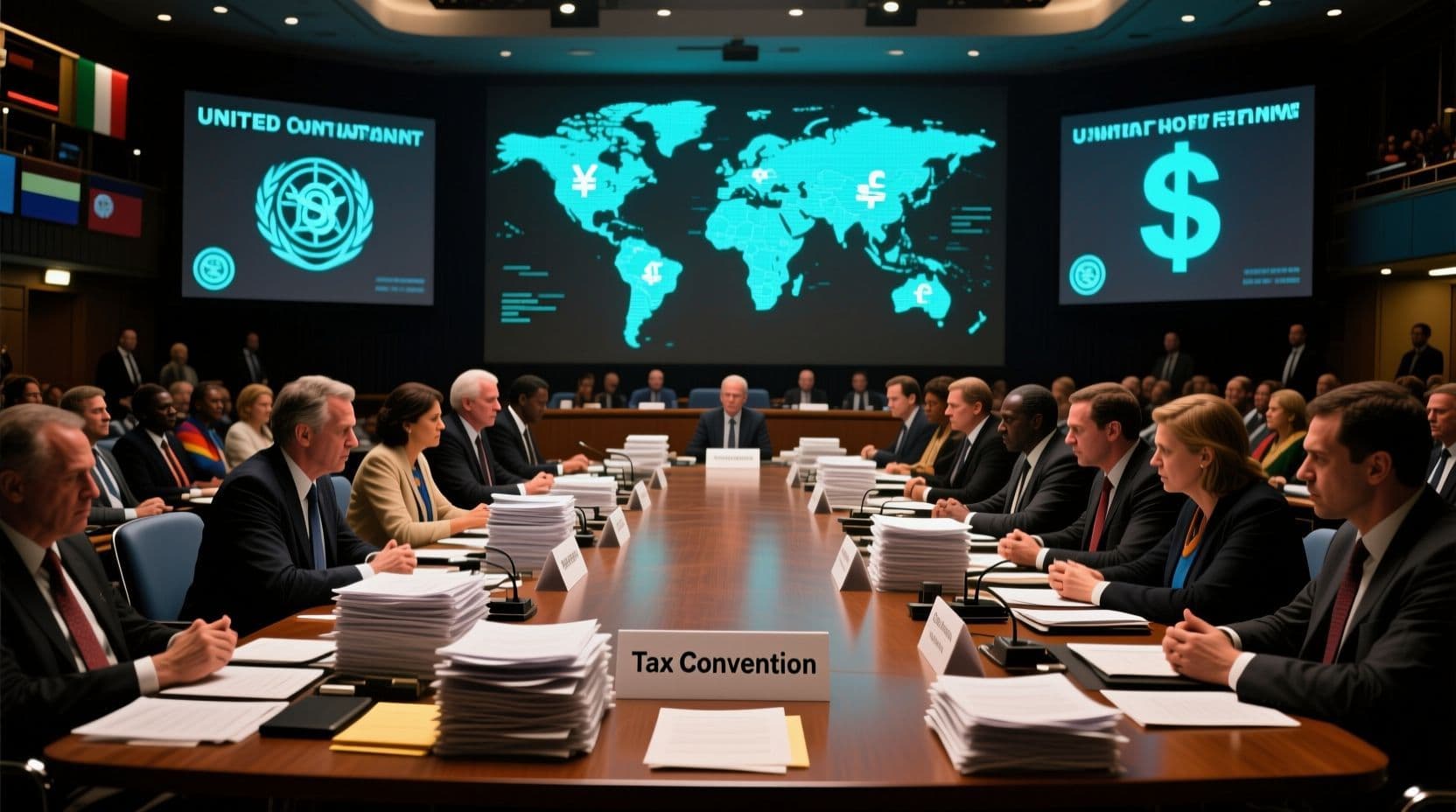 UN Tax Convention Talks Heat Up as Nations Eye Climate Finance Windfall